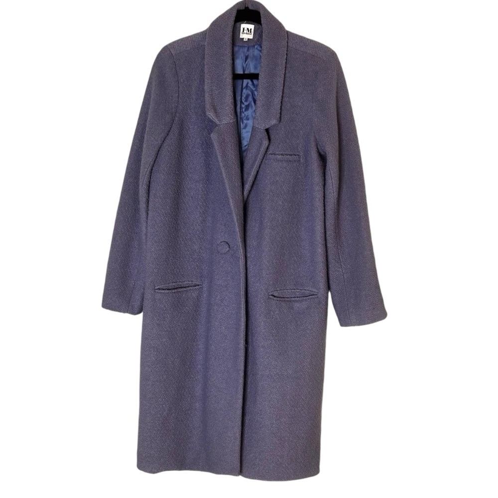 Hillary Macmillan Women's Oversized Textured Trench Coat- Size Large